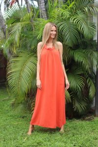 596 Long Dress Ceci - Image 3