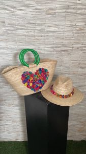 Hat & Bag Heart Set